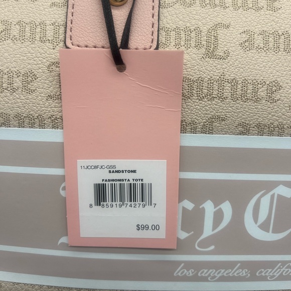 Juicy couture fashionista tote purse